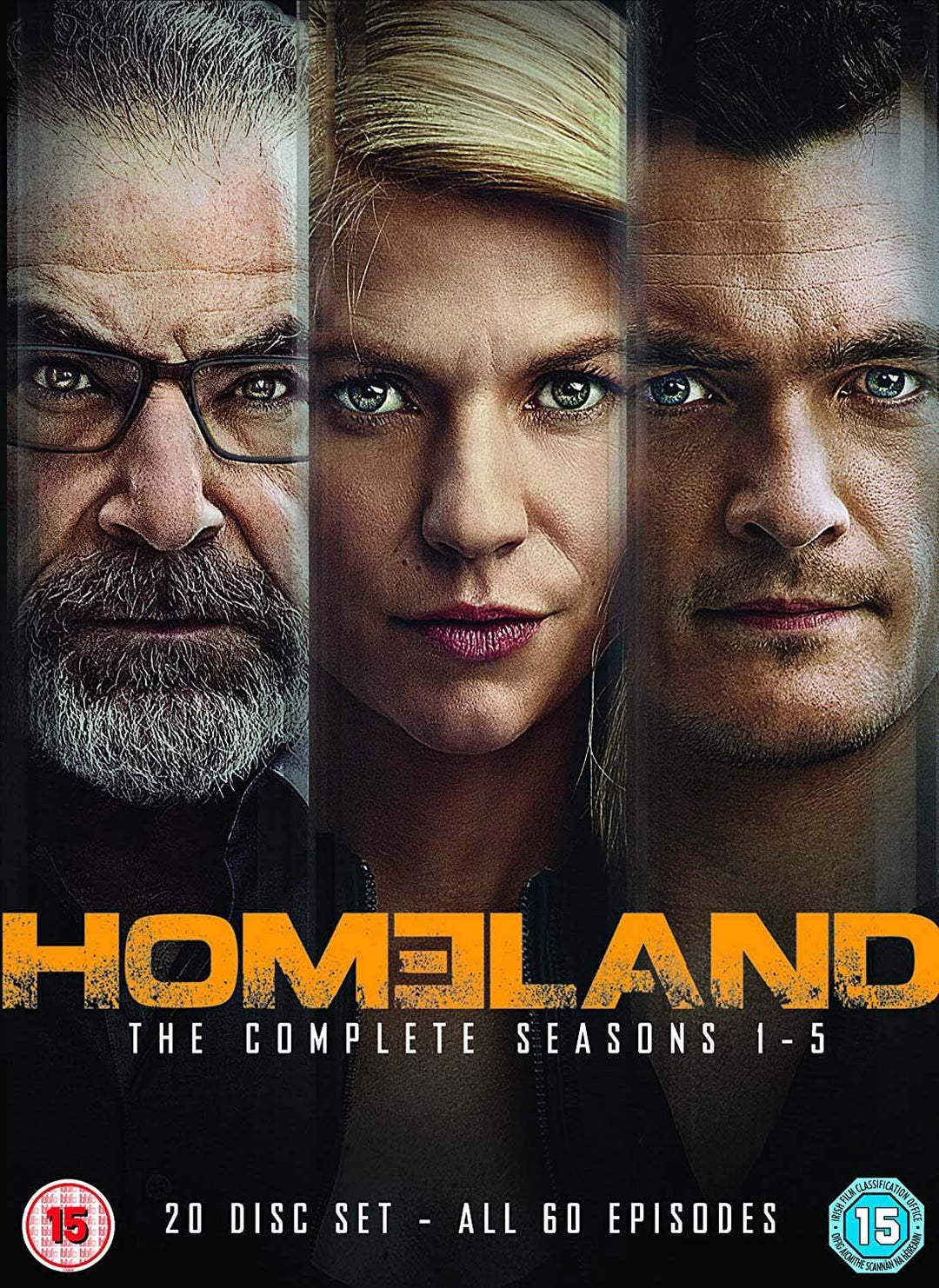 Homeland - Season 1-5 - Thriller [DVD]