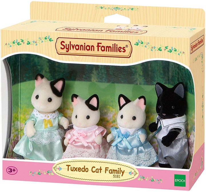 Sylvanian Families - Tuxedo Cat Family