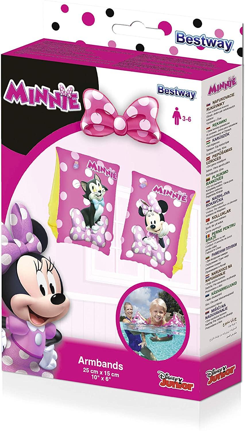 Disney Minnie Mouse Swimming Armbands Children 3 to 6 Years - Yachew