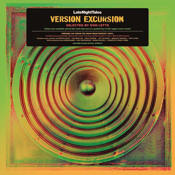 DON LETTS - LATE NIGHT TALES PRESENTS VERSION EXCURSION SELECTED BY DON LETTS [Audio CD]
