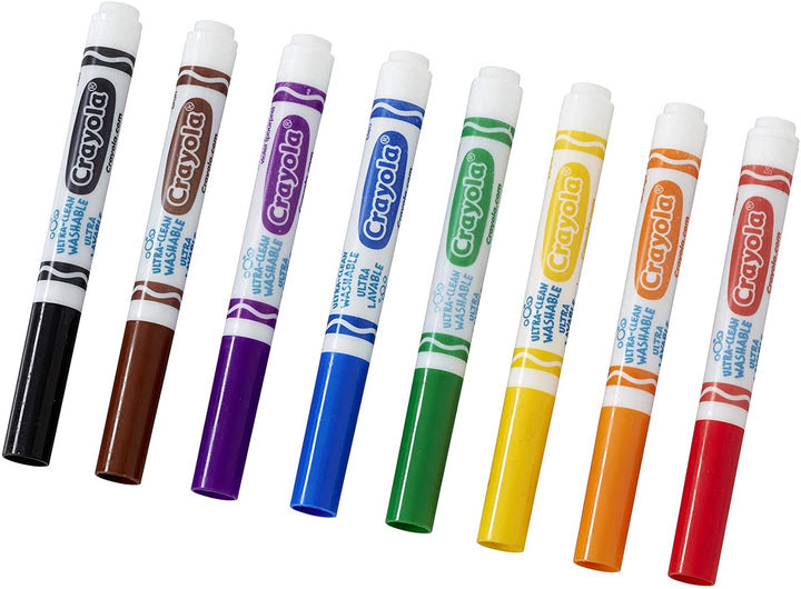 Crayola Crayola 58-8328 Ultra Clean Washable Markers Assorted