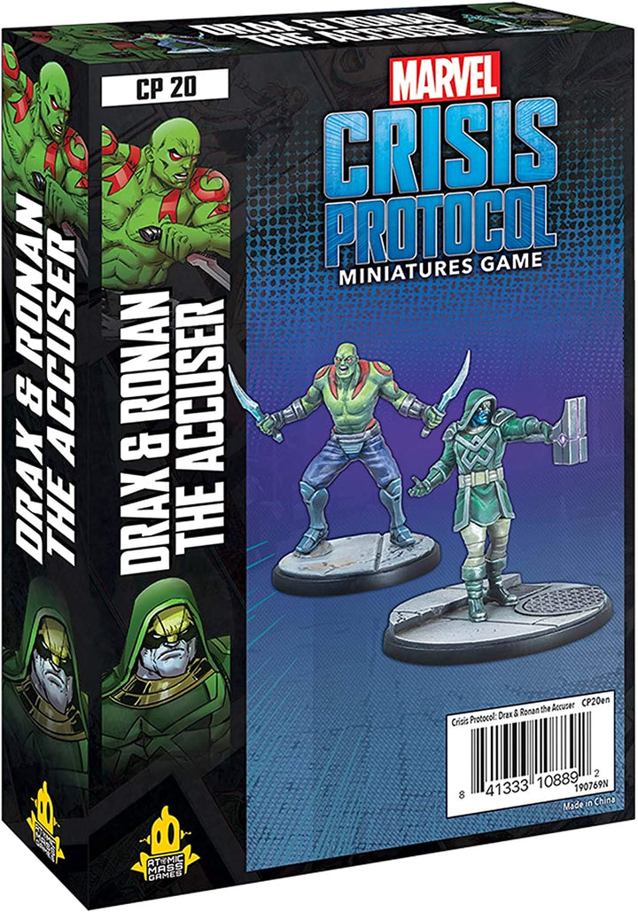 Atomic Mass Games | Marvel Crisis Protocol: Character Pack: Drax and Ronan the Accuser