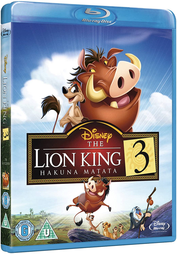 The Lion King 3: Hakuna Matata [2017] [Region Free] [Blu-ray]