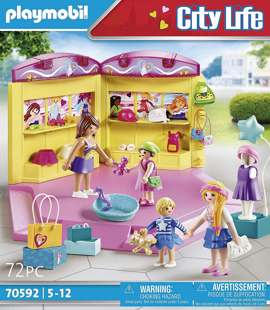Playmobil 70592 City Life Magasin de mode pour enfants