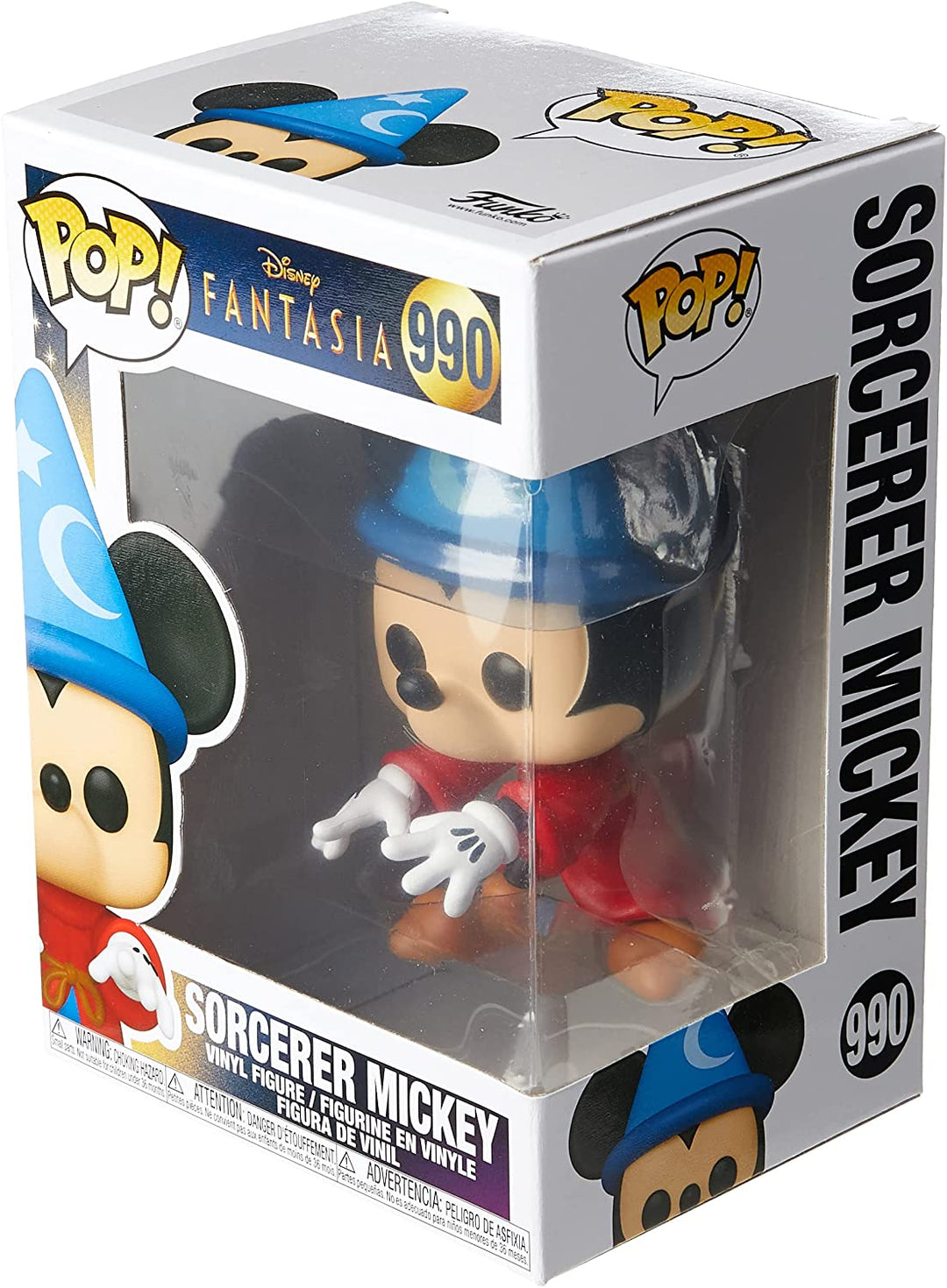 Disney Fantasia Sorcerer Mickey Funko 51938 Pop! Vinyl #990