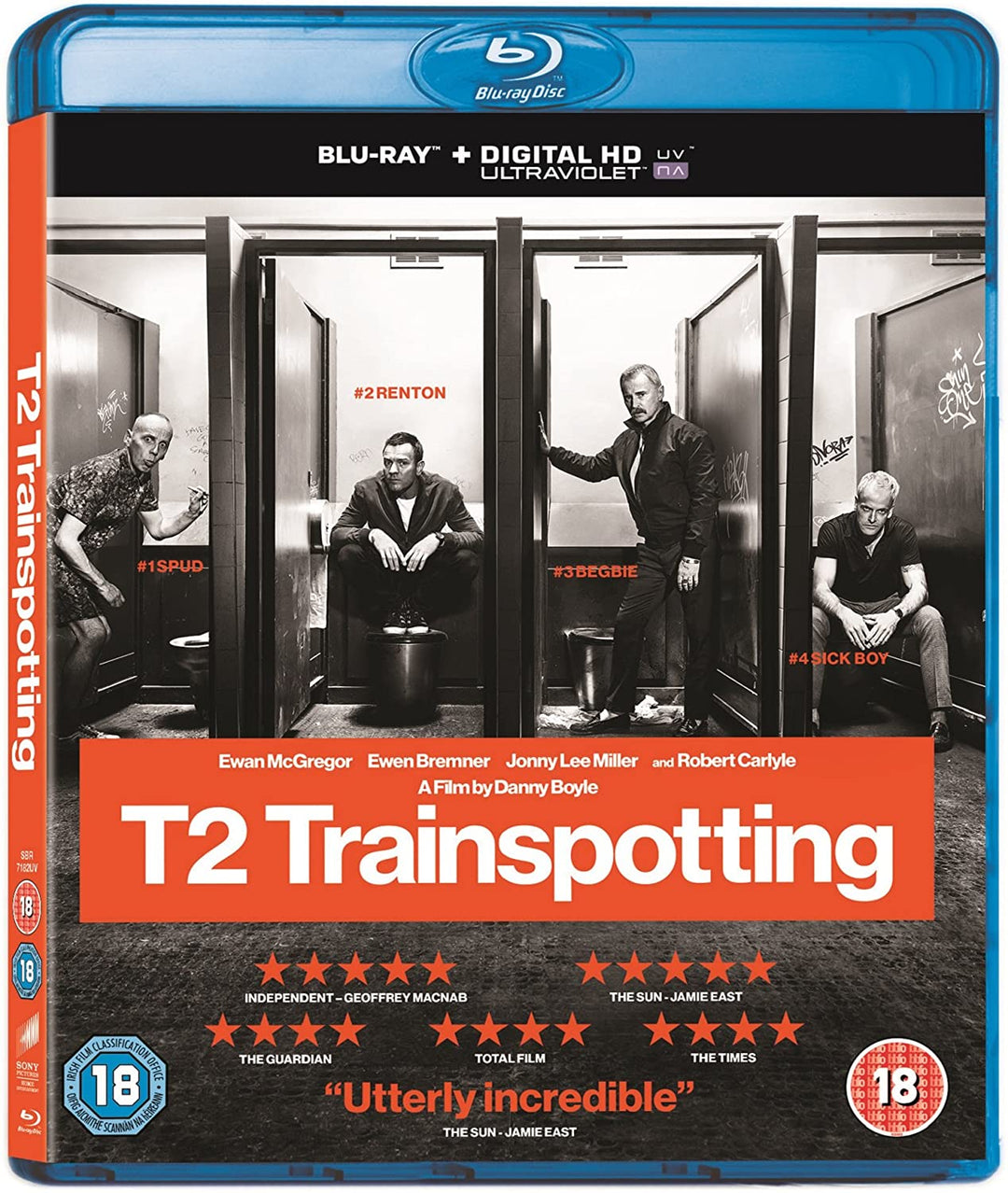 T2 Trainspotting [Blu-ray] [2017] [Region Free]