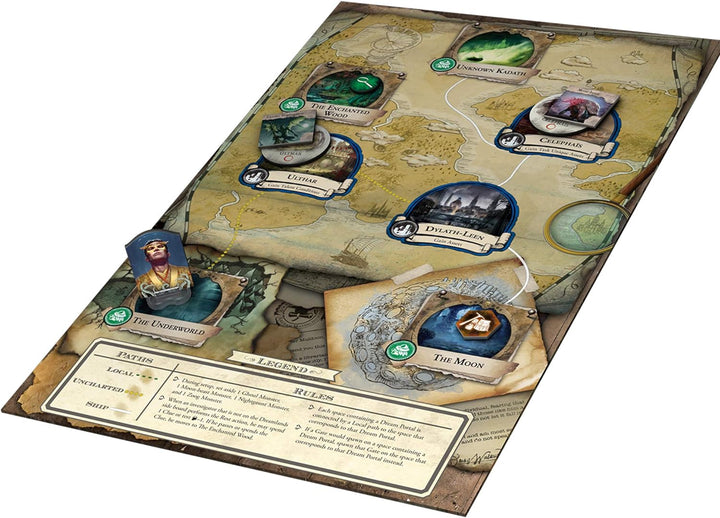 Fantasy-Flugspiele | The Dreamlands: Eldritch Horror Exp | Brettspiel | Alter 1