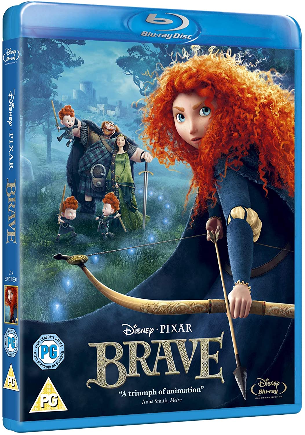 Brave [Region Free] - Family/Adventure [DVD]