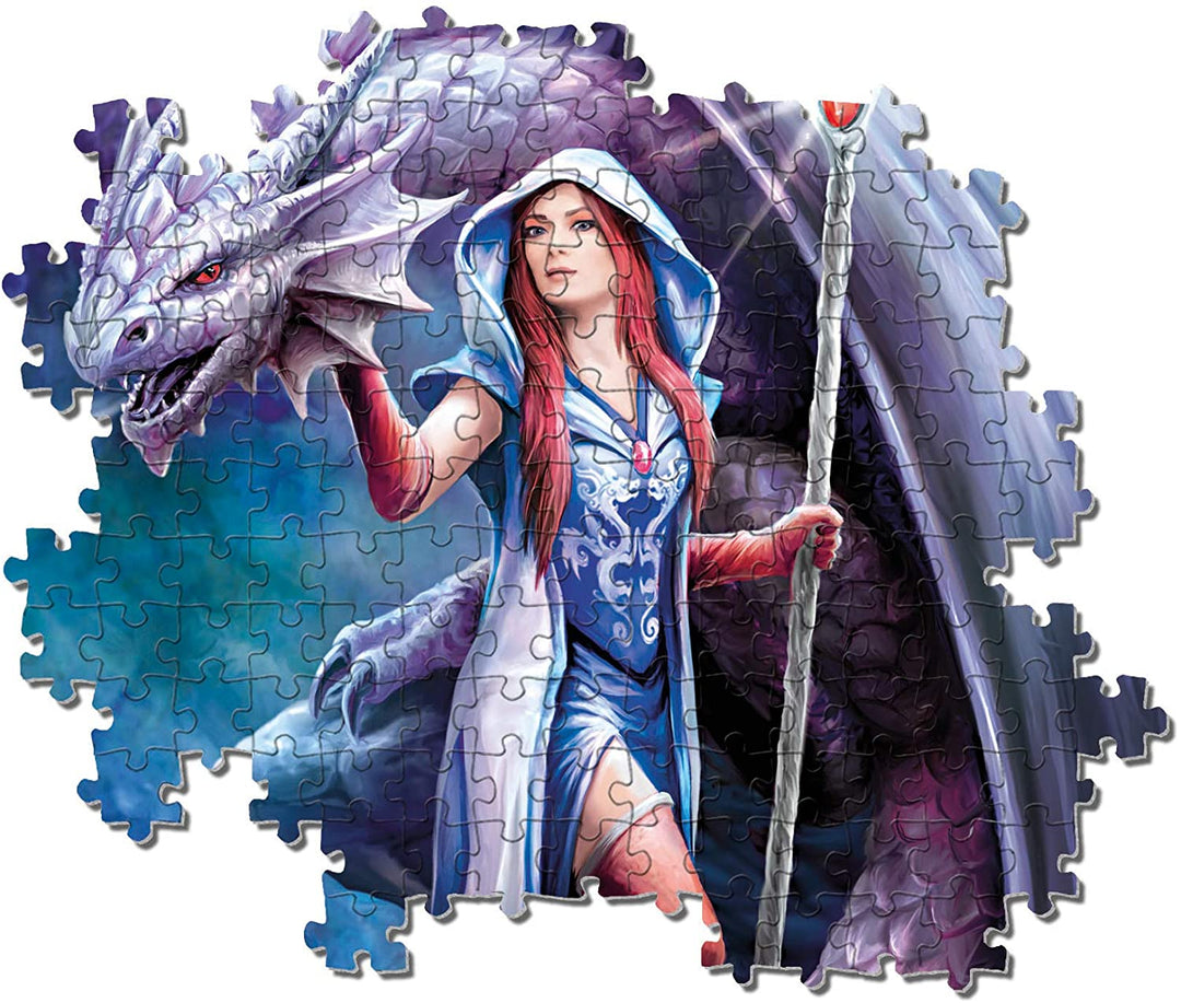 Clementoni 39525 Anne Stokes 1000pc Puzzle-Dragon Made
