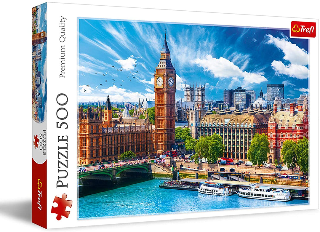 Trefi Puzzles 500 Journée ensoleillée à Londres