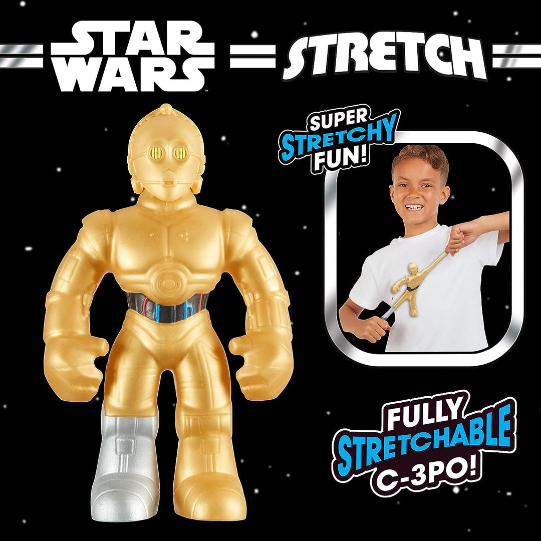STRETCH STAR WARS C-3PO STRETCH TOY. STRETCH ARMSTRONG, AMAZING STRETCHY FUN