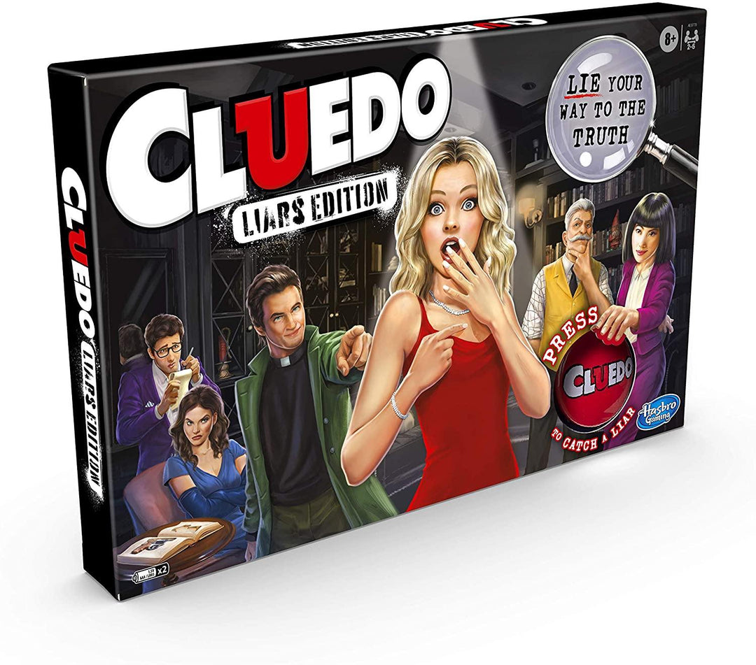 Cluedo Liars Edition Board Game Murder Mystery Game for Children - Yachew