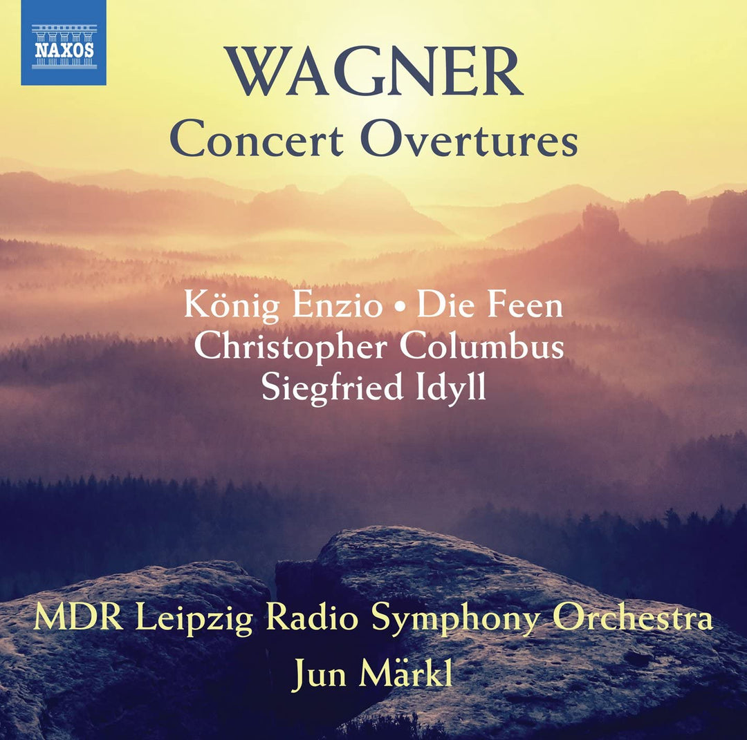 Richard Wagner: Concert Overtures Nos. 1 and 2 [MDR Leipzig Radio Symphony Orchestra; Jun Märkl] [Naxos: 8573414] [Audio CD]