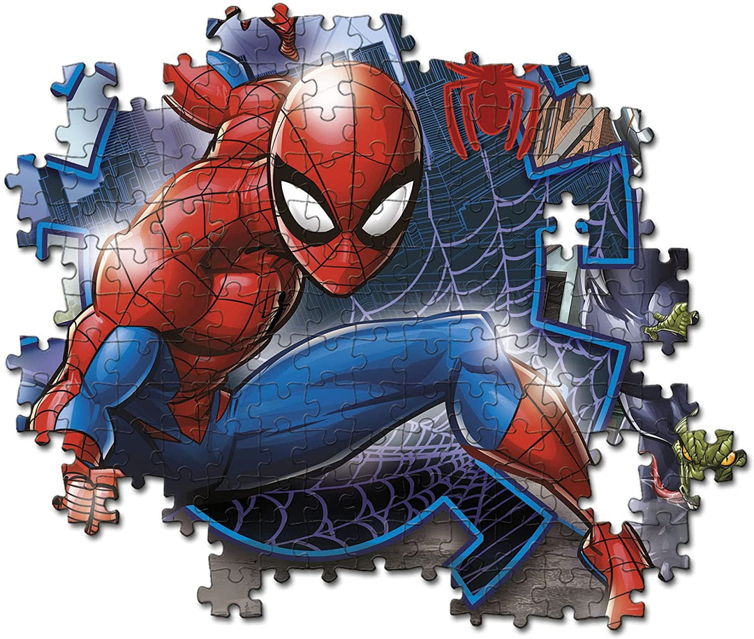 Clementoni - 27116 - Supercolor Puzzle for Children-Spider Man-104 Pieces