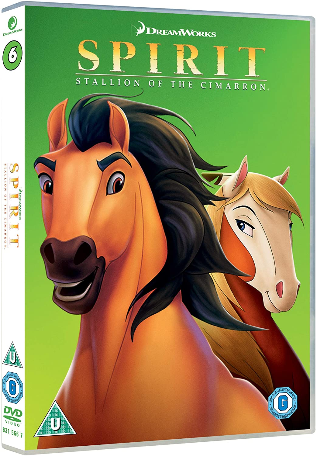 Spirit: Stallion Of The Cimarron (2018 Artwork Refresh) - Animation [DVD]