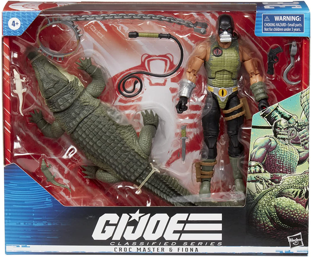 G.I. Joe Classified Series Croc Master & Fiona Action Figures 38 Collectible Pre