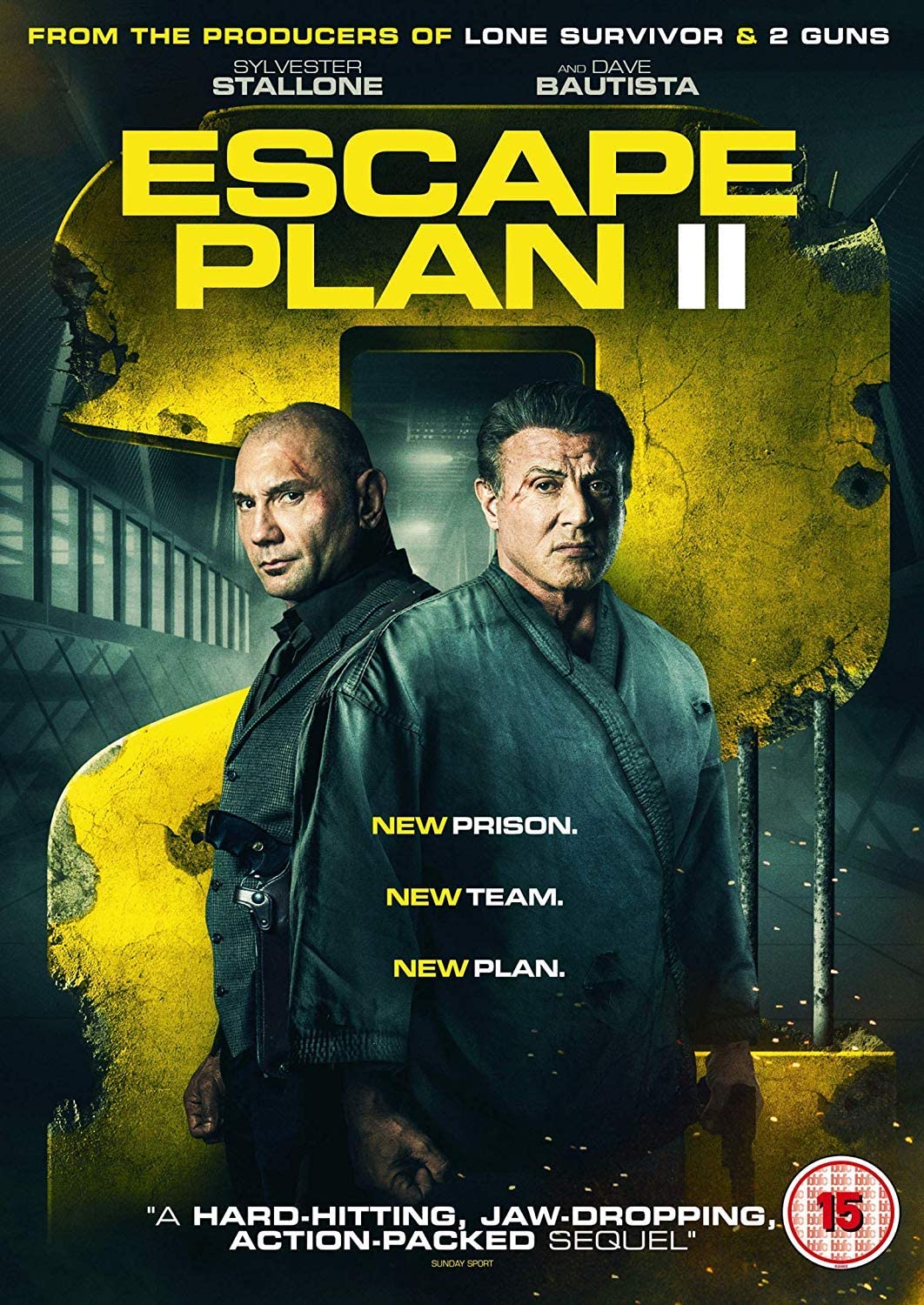 Escape Plan 2 - Action/Thriller [DVD]