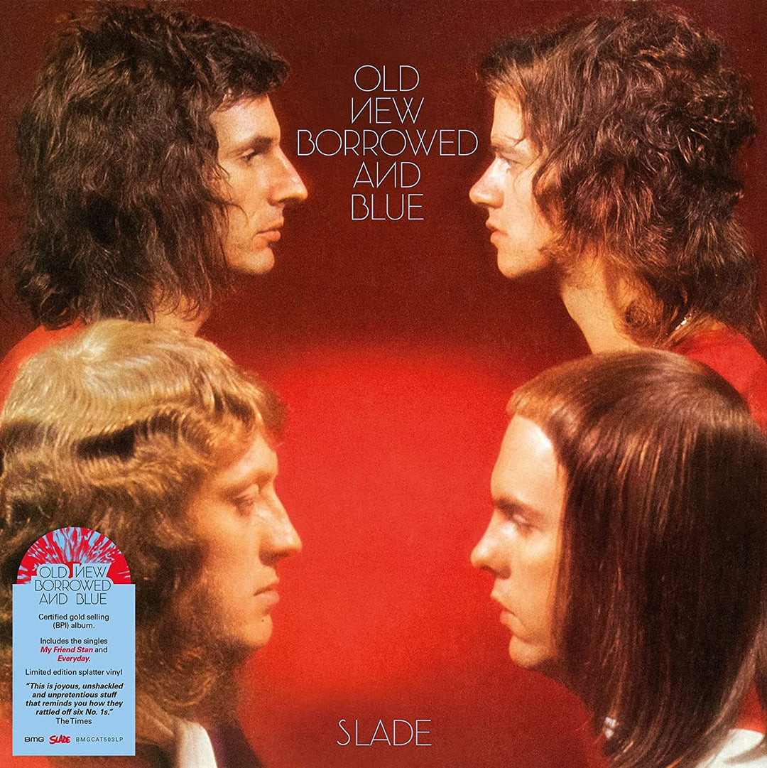 Slade - Old New Borrowed And Blue (Red & Blue [Vinyl]
