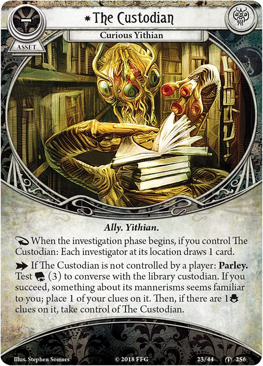 Arkham Horror LCG: The City of Archives Mythos Pack Expansion