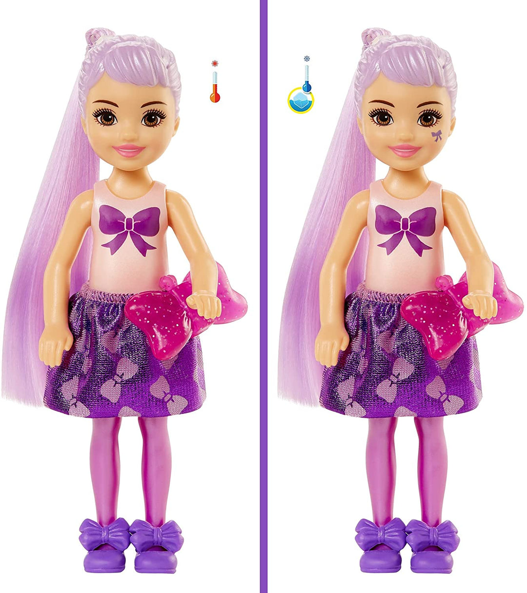 Barbie GTT23 Chelsea Color Reveal Shimmer Doll