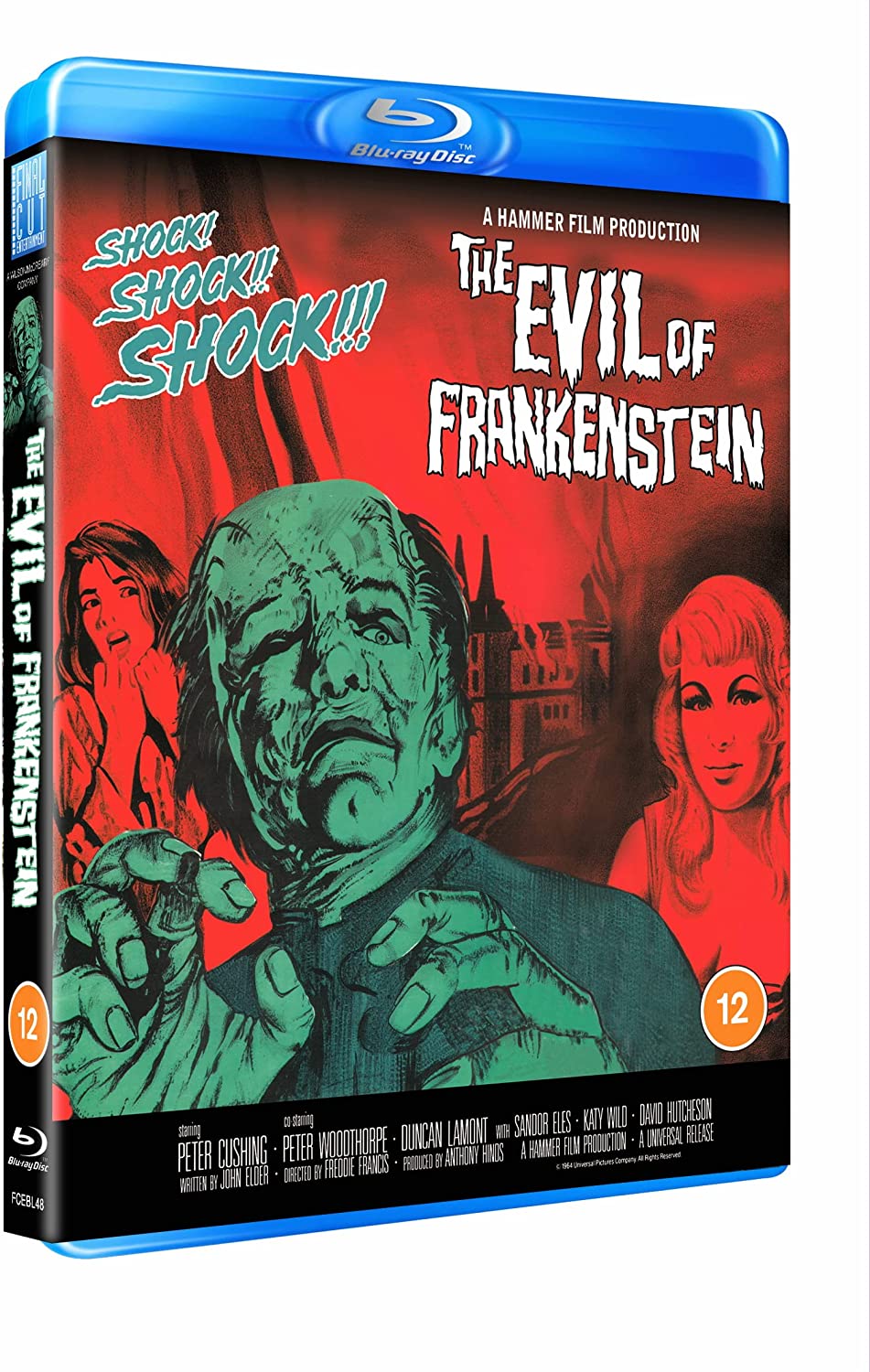 The Evil of Frankenstein  [2021] - Horror [Blu-ray]
