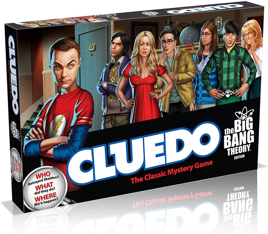 Winning Moves The Big Bang Theory Cluedo Mystery Board Game. - Yachew
