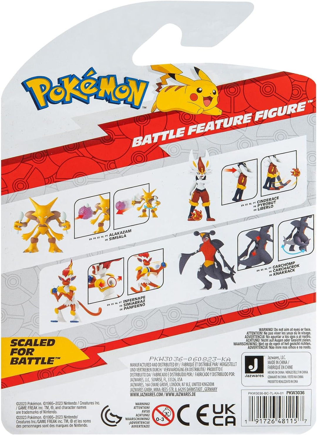Pokemon 11cm Alakazam Battle Feature Figure
