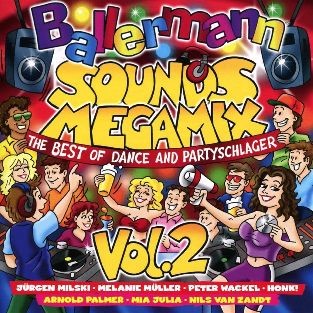 Ballermann Sounds Megamix Vol. 2 - The Best Of Dance &amp; Partyschlager [Audio CD]