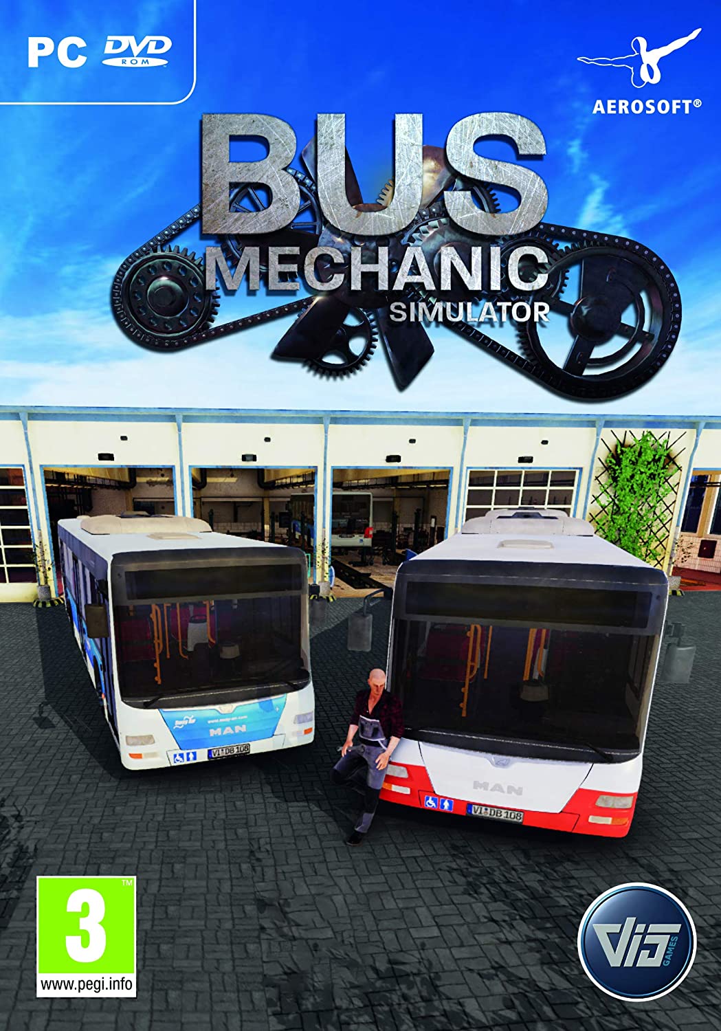 Bus Mechanic Simulator PC DVD