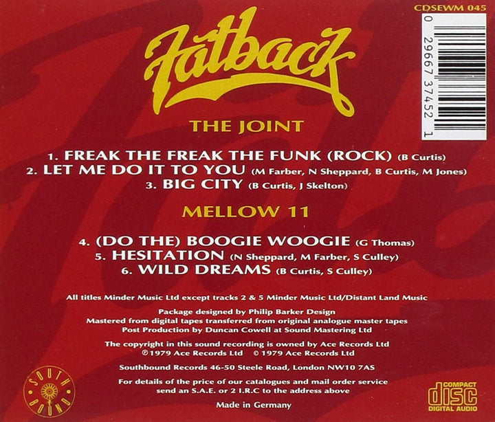 Fatback Band - Brite Lites/Big City [Audio CD]