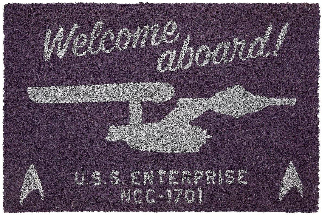 Star Trek Welcome Aboard! Unisex Door Mat multicolour