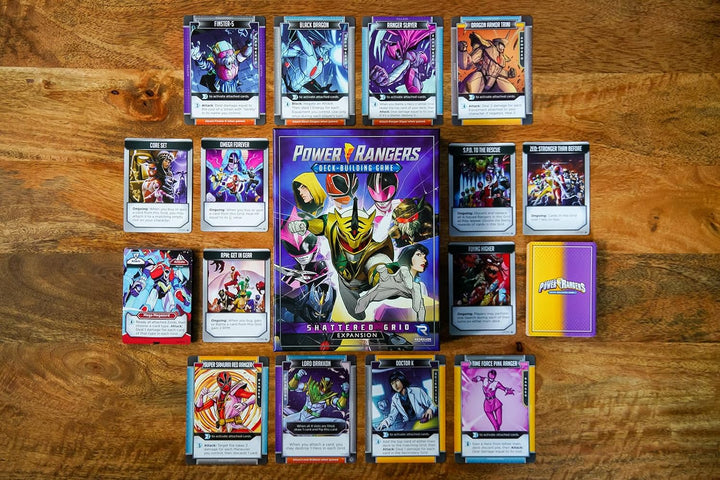 Power Rangers Deck-Building Game: Shattered Grid Expansion  Board Games