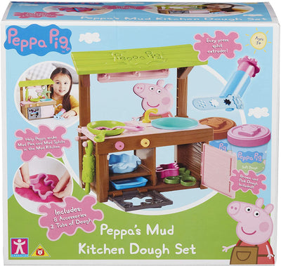 Peppa Pig 7038 PEPPA'S MUD Kitchen Dough Set, Multi-Colour