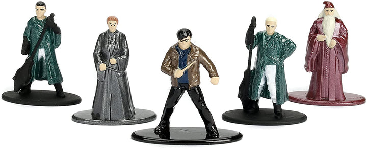 Dickie Toys 253180002 5 Pack Die-Cast Nano Set Figures, Harry Potter Collectable Figures, Multi-Colour