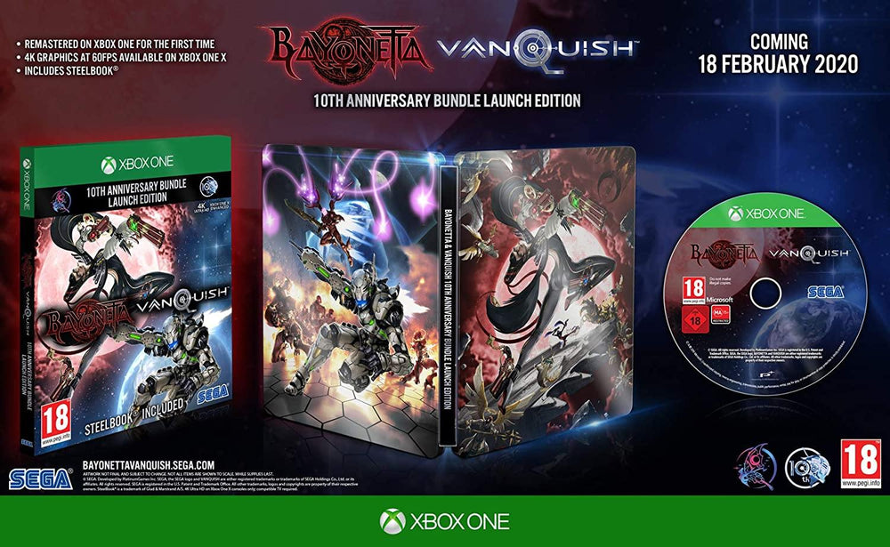 Bayonetta & Vanquish 10th Anniversary Bundle - Xbox One - Yachew