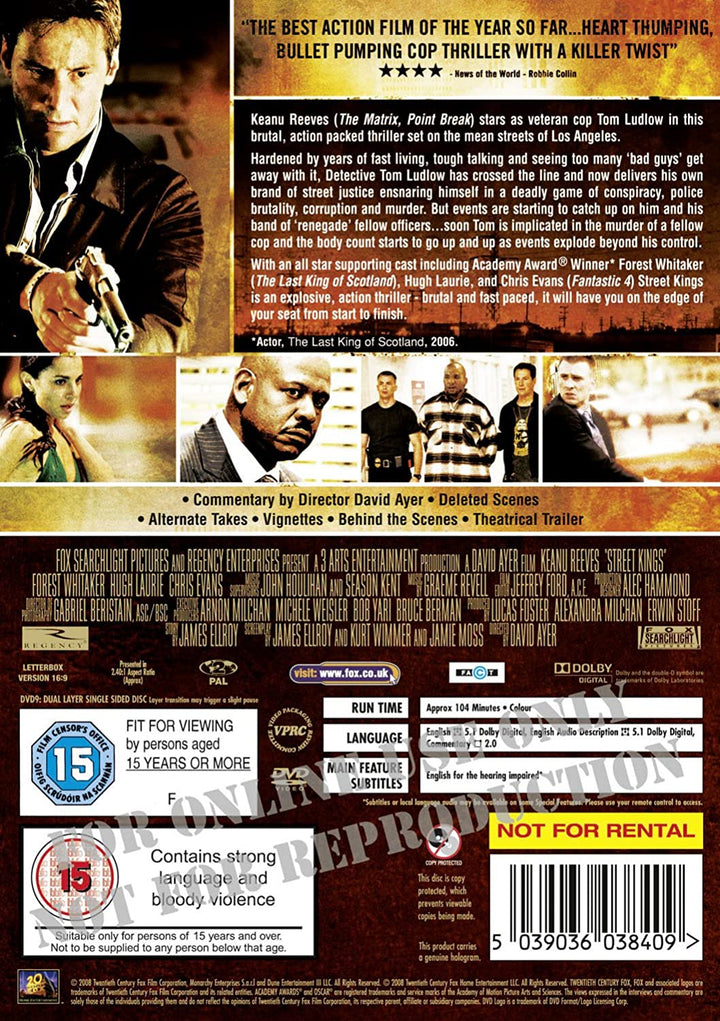 Street Kings [2008] [DVD]