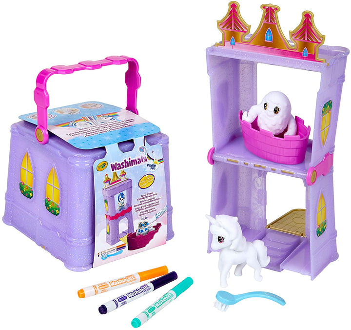 CRAYOLA 74-7358-E-000 Peculiar Pets Palace Case, Creative Colouring Arts and Cra