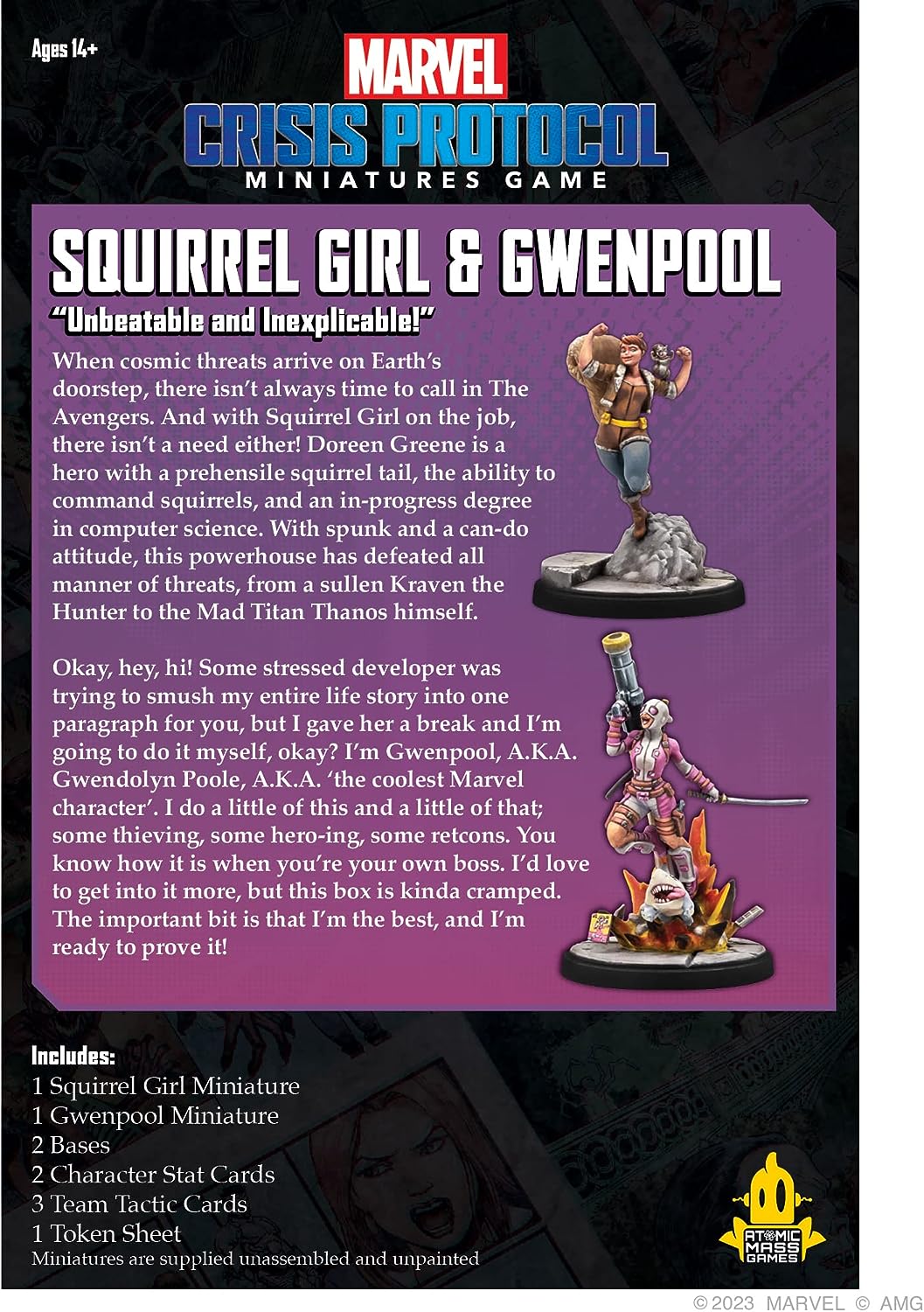 Marvel Crisis Protocol: Squirrel Girl & Gwenpool