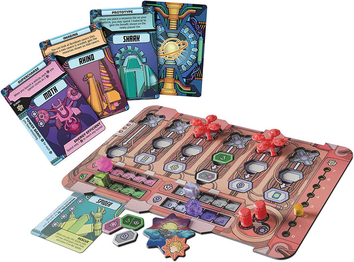 Z-Man Games | Cryo | Board Game | 2-4 Players | Ages 13+ | 60-90 Minutes Playing