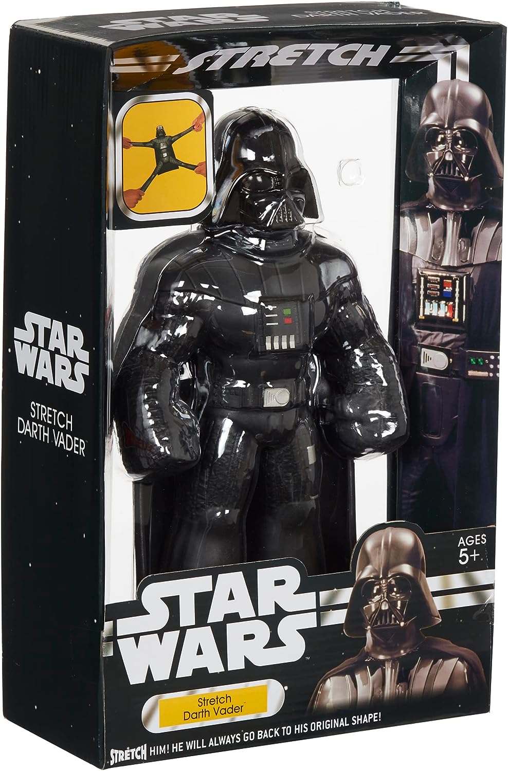 STAR WARS LARGE DARTH VADER STRETCH TOY, STRETCH ARMSTRONG, AMAZING STRETCHY FUN