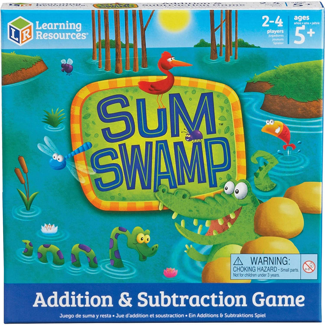 Learning Resources Sum Swamp Addition & Subtraction Game & Learning Resources Sight Word Bingo