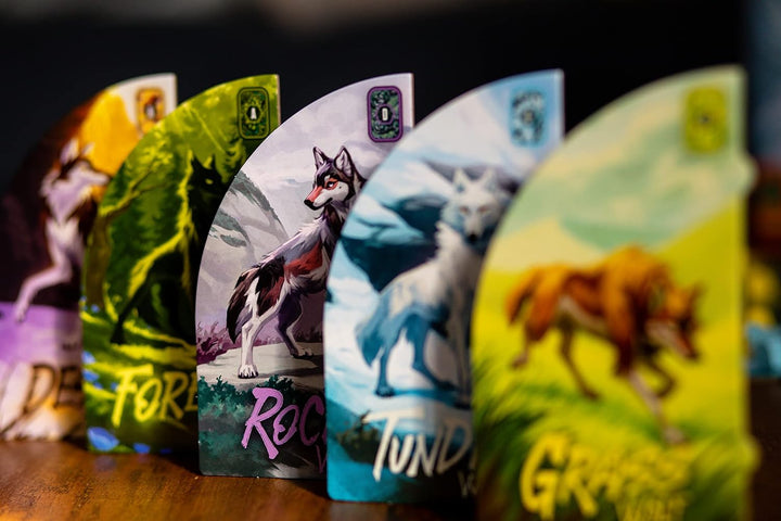 The Wolves Board Game | Wolf Themed Survival Strategy Game |Highly Interactive Family Game for Kids and Adults