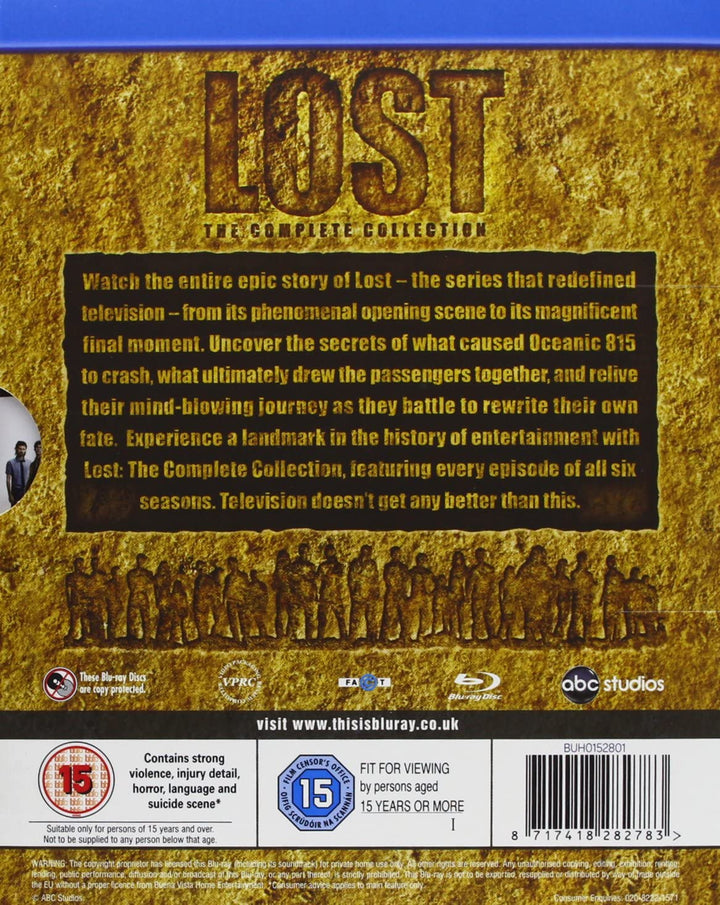 Lost - The Complete Season 1-6 - Mystery [Blu-ray]