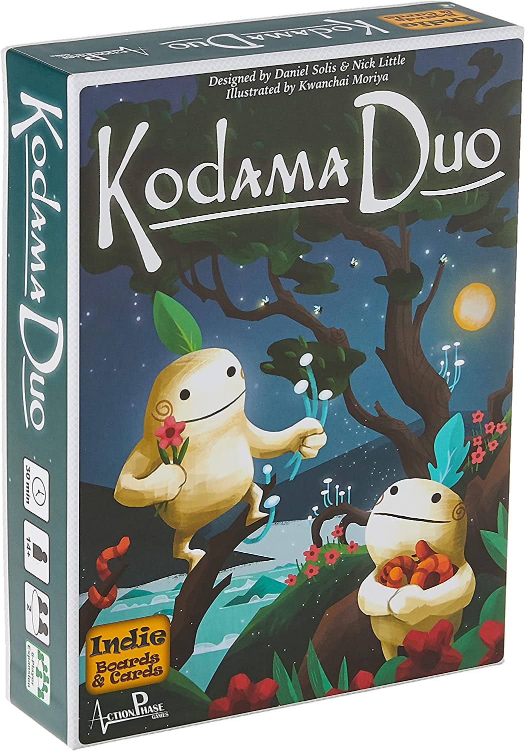 Indie Boards and Cards | Kodama Duo | Card Game | Ages 14+ | 2 Players | 30 Minu