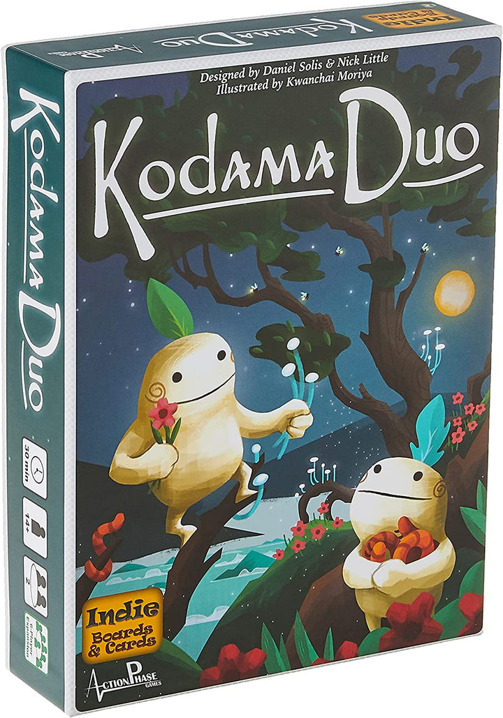 Indie Boards and Cards | Kodama Duo | Card Game | Ages 14+ | 2 Players | 30 Minu