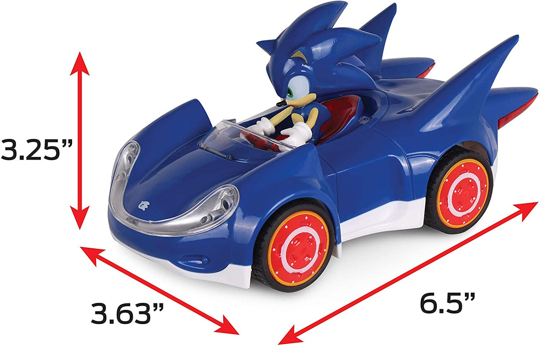 Sonic The Hedgehog Movie Toys SEGA Racing Pull Back Speed Racer