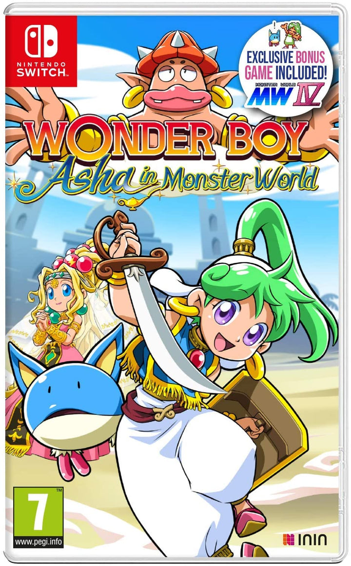 Wonder Boy Asha In Monster World (Nintendo Switch)