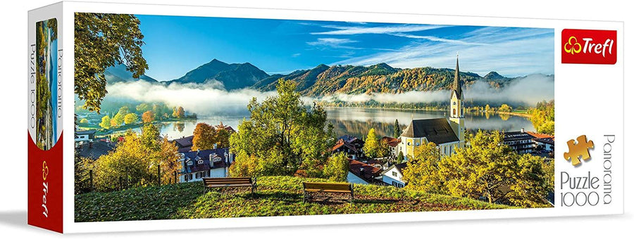Trefl 29035 "By The Schliersee Lake Panorama Puzzle (1000-Piece) - Yachew
