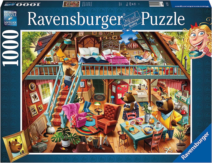 Ravensburger Goldilocks Gets Caught by the Three Bears 1000 Piece Jigsaw Puzzles