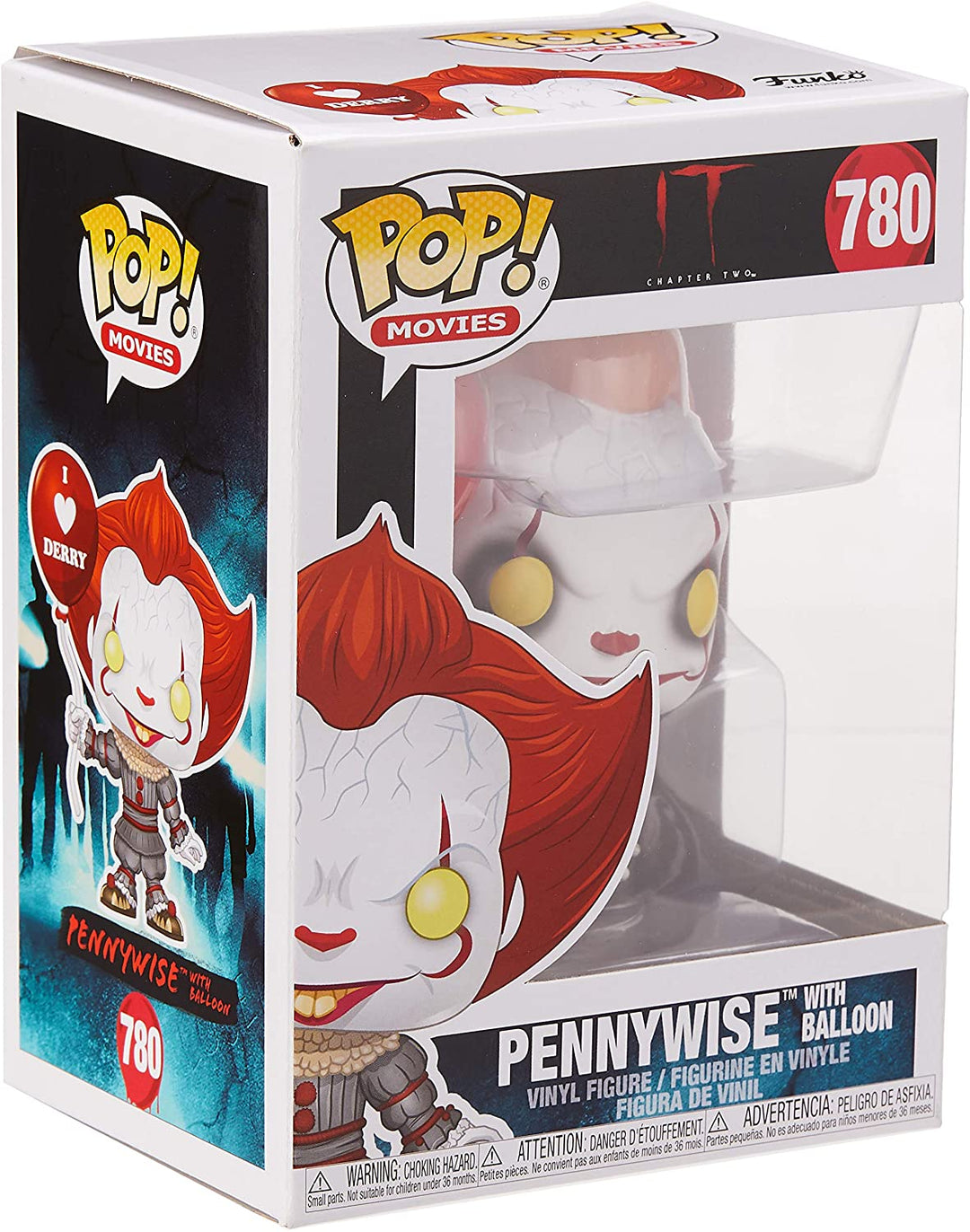 IT Chapter 2 Pennywise With Balloon Funko 40630 Pop! Vinyl #780
